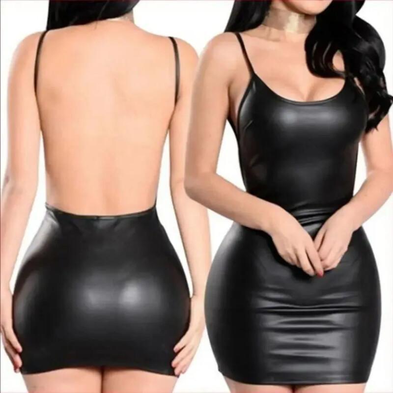 Vestido Mini Bodycon Sin Manga - Bodycon Dress Women reseña y precio