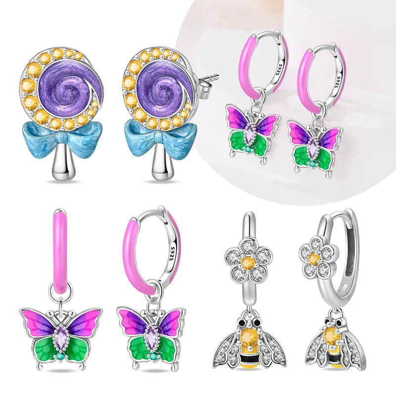 Pendientes románticos dulces d - Women'S Fashion Website reseña y precio