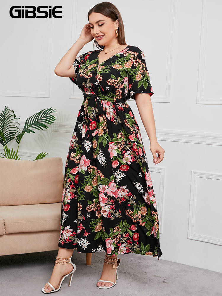 Vestido bohemio de talla grand - Maxi Dress Boho reseña y precio