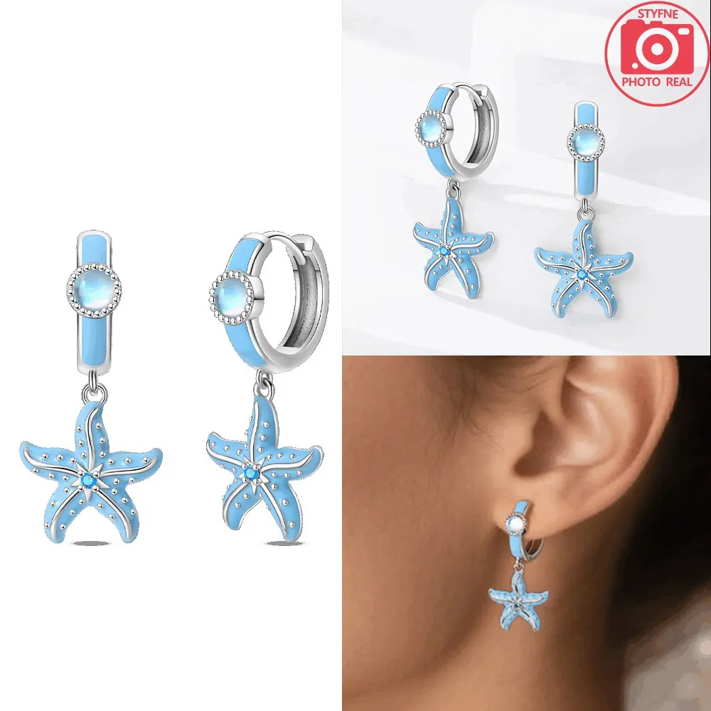 Pendientes de estrella de mar  - Women'S Fashion Website reseña y precio