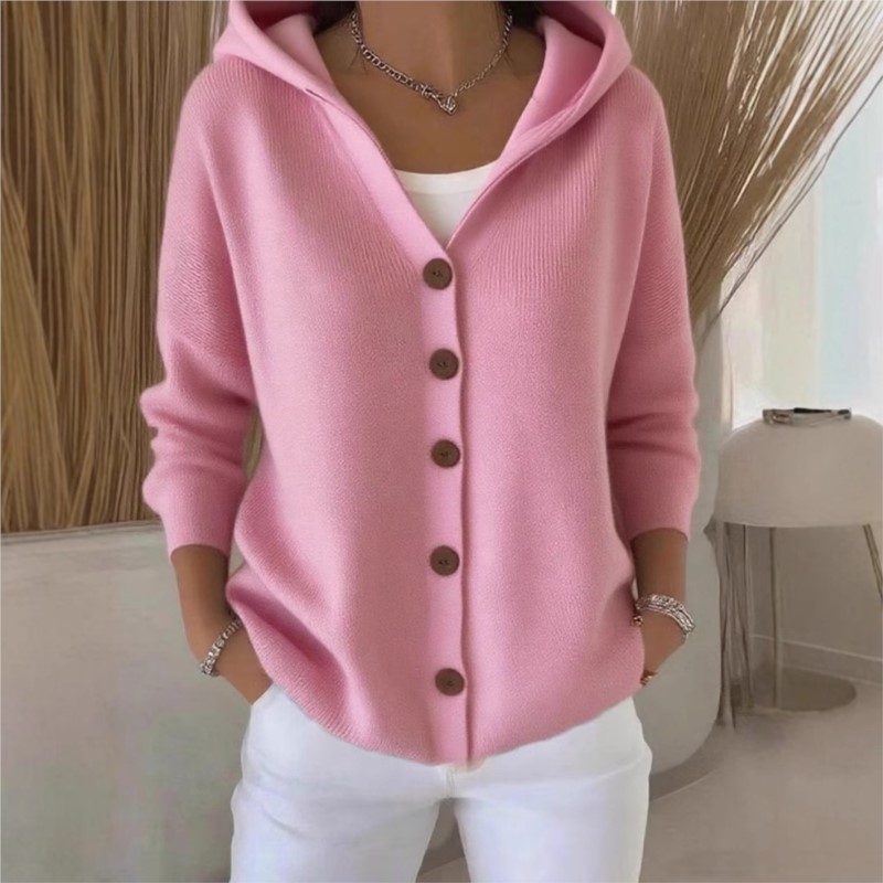 Top con capucha de punto Simpl - Women'S Fashion Quarter Zip reseña y precio