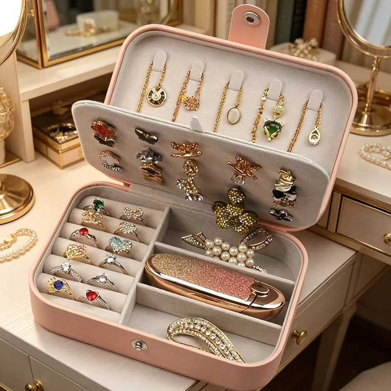Caja de Joyería Portátil Perso - Women Fashion Necklace reseña y precio