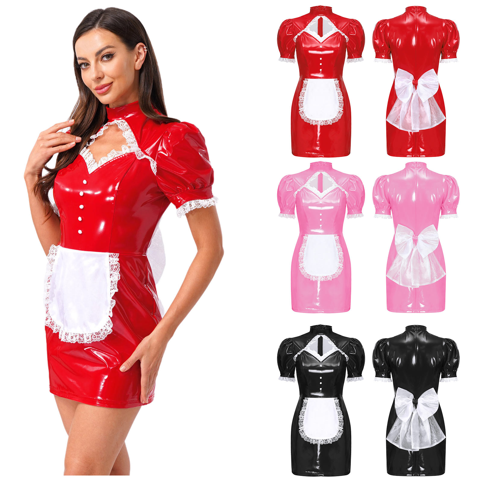 Uniforme de sirvienta de Hallo - Bodycon Dress Women reseña y precio