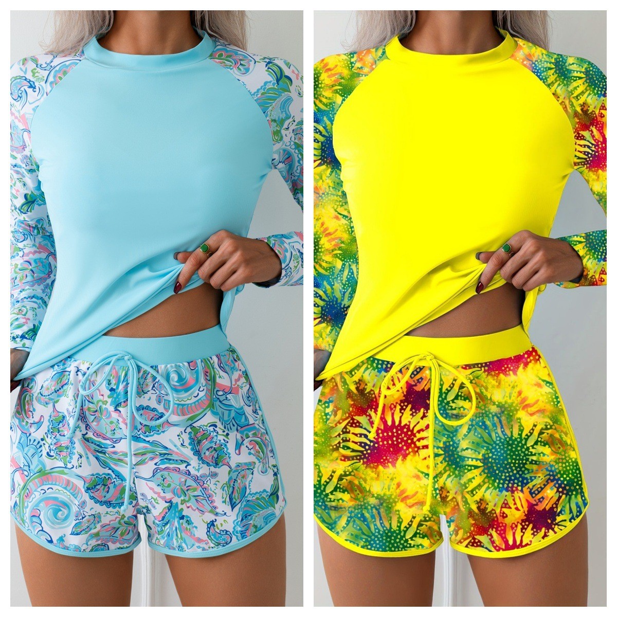 Traje de Baño Tankini para Muj - Crop Top Women reseña y precio