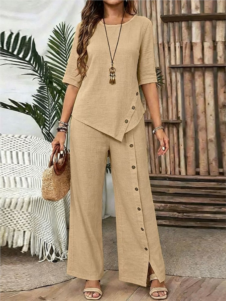 Conjunto de Dos Piezas para Mu - Wide Leg Palazzo Pants reseña y precio