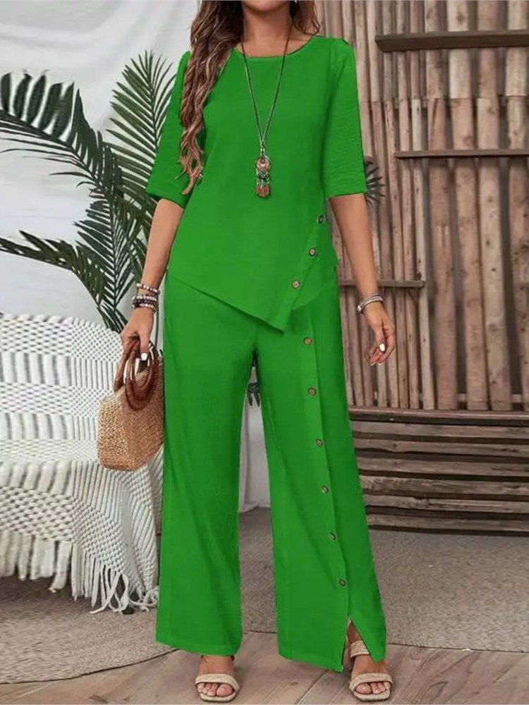 Conjunto de Dos Piezas para Mu - Wide Leg Palazzo Pants reseña y precio