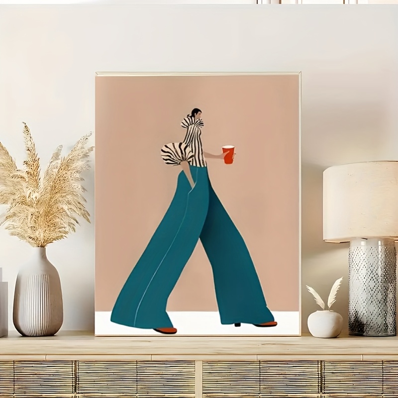 Impresiones de carteles de muj - Women'S Fashion Trousers reseña y precio