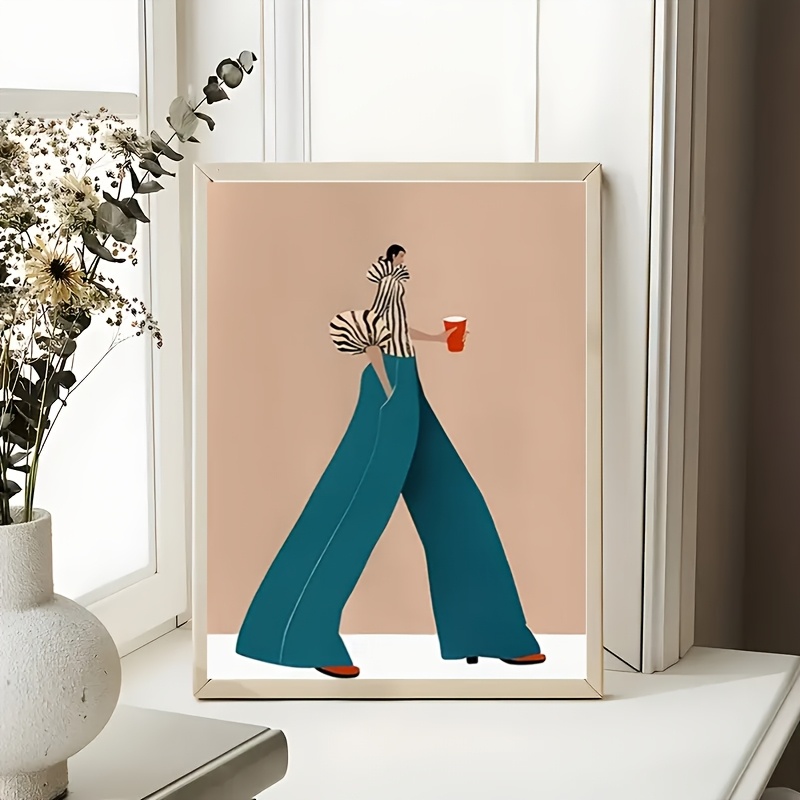 Impresiones de carteles de muj - Women'S Fashion Trousers reseña y precio